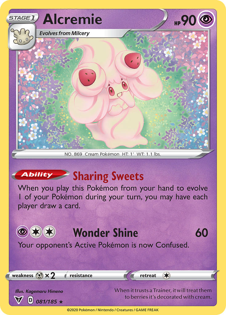 Alcremie (081/185) [Sword & Shield: Vivid Voltage] | Cracking-Singles