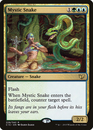 Mystic Snake [Commander 2015] | Cracking-Singles