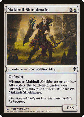 Makindi Shieldmate [Zendikar] | Cracking-Singles