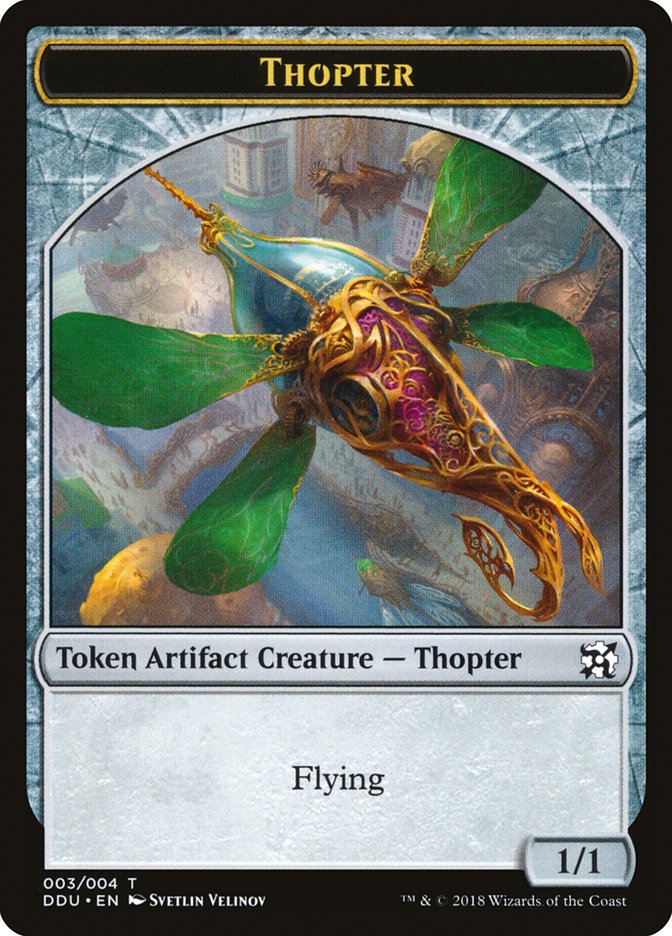 Thopter (003/004) [Duel Decks: Elves vs. Inventors Tokens] | Cracking-Singles