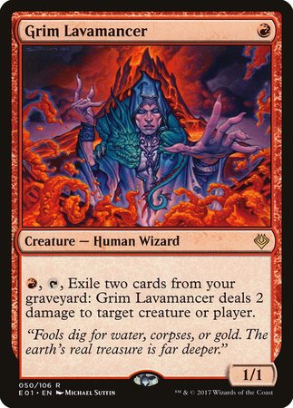Grim Lavamancer [Archenemy: Nicol Bolas] | Cracking-Singles