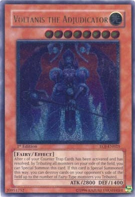 Voltanis the Adjudicator [EOJ-EN023] Ultimate Rare | Cracking-Singles