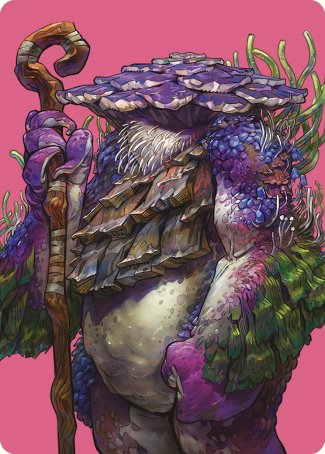 Slimefoot, the Stowaway Art Card [Commander Masters Art Series] | Cracking-Singles