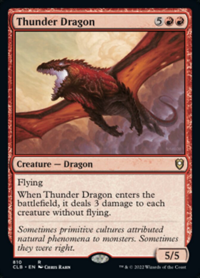 Thunder Dragon [Commander Legends: Battle for Baldur's Gate] | Cracking-Singles