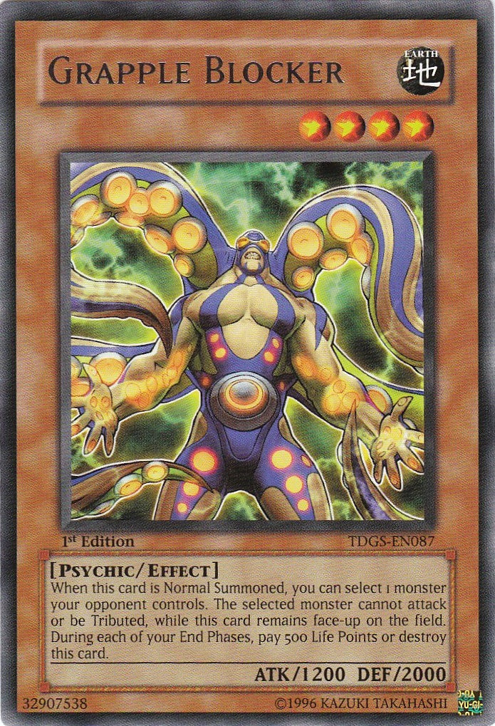 Grapple Blocker [TDGS-EN087] Rare | Cracking-Singles