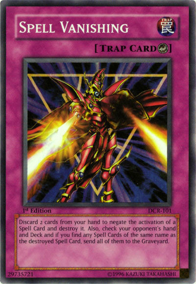 Spell Vanishing [DCR-101] Super Rare | Cracking-Singles