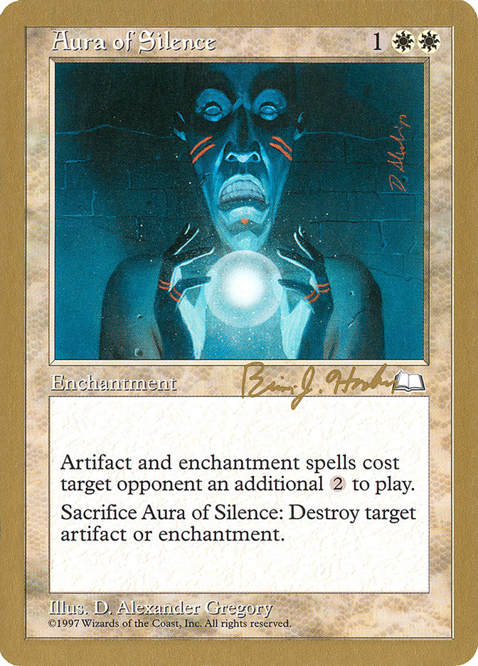 Aura of Silence (Brian Hacker) [World Championship Decks 1998] | Cracking-Singles