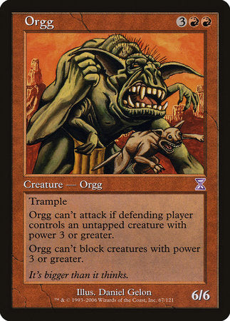 Orgg [Time Spiral Timeshifted] | Cracking-Singles