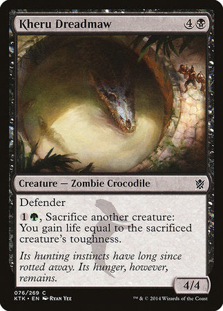 Kheru Dreadmaw [Khans of Tarkir] | Cracking-Singles
