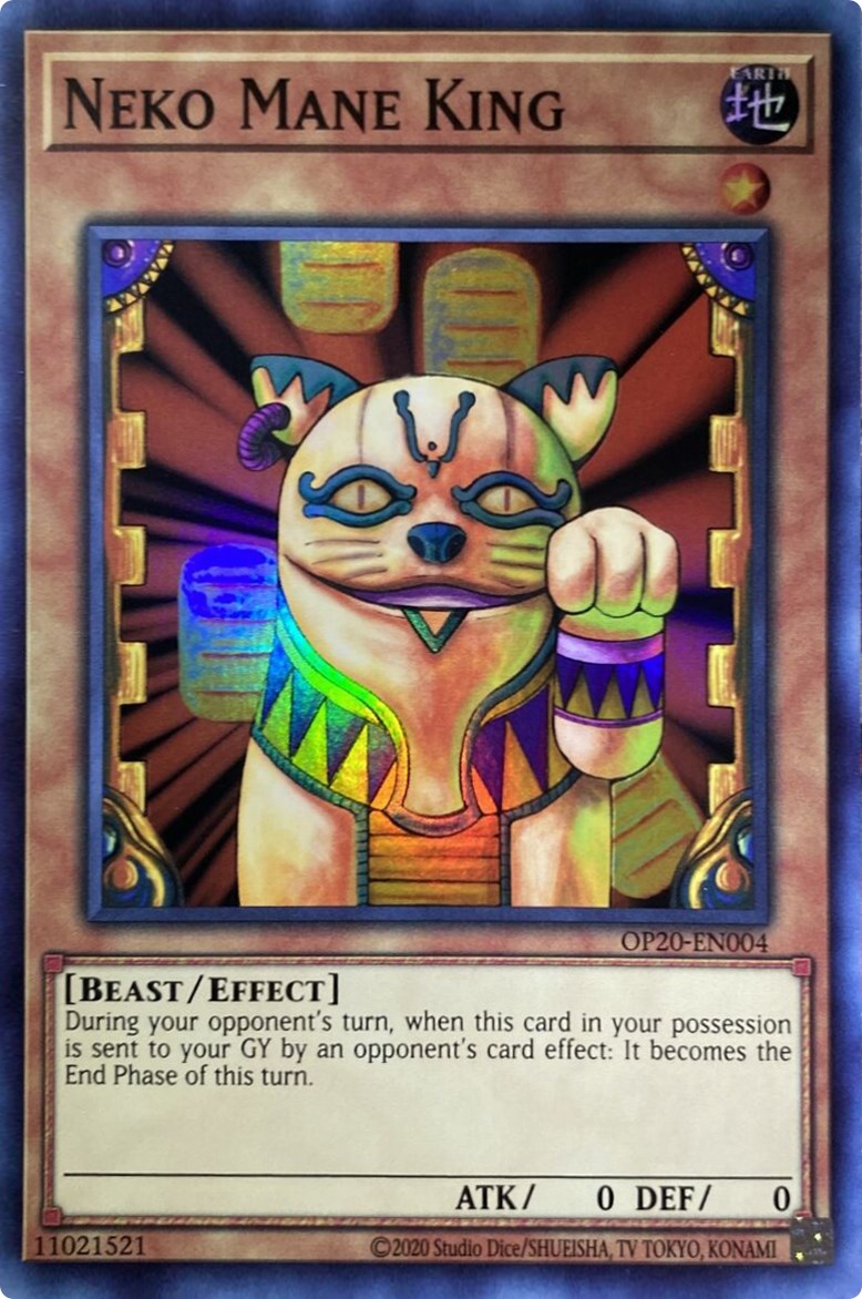 Neko Mane King [OP20-EN004] Super Rare | Cracking-Singles