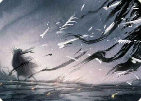 Shadow Prophecy Art Card [Dominaria United Art Series] | Cracking-Singles