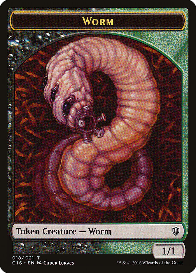 Worm [Commander 2016 Tokens] | Cracking-Singles