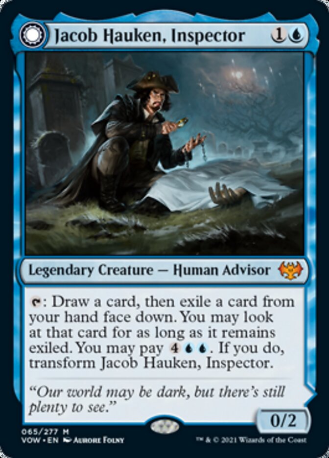Jacob Hauken, Inspector // Hauken's Insight [Innistrad: Crimson Vow] | Cracking-Singles