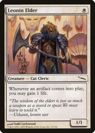 Leonin Elder [Mirrodin] | Cracking-Singles