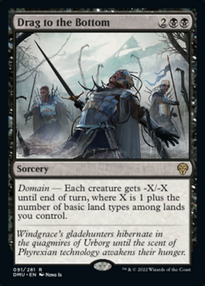 Drag to the Bottom [Dominaria United] | Cracking-Singles