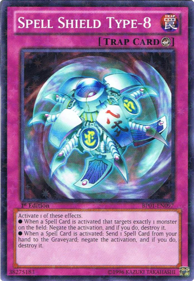 Spell Shield Type-8 [BP01-EN097] Starfoil Rare | Cracking-Singles