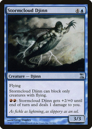 Stormcloud Djinn [Time Spiral] | Cracking-Singles
