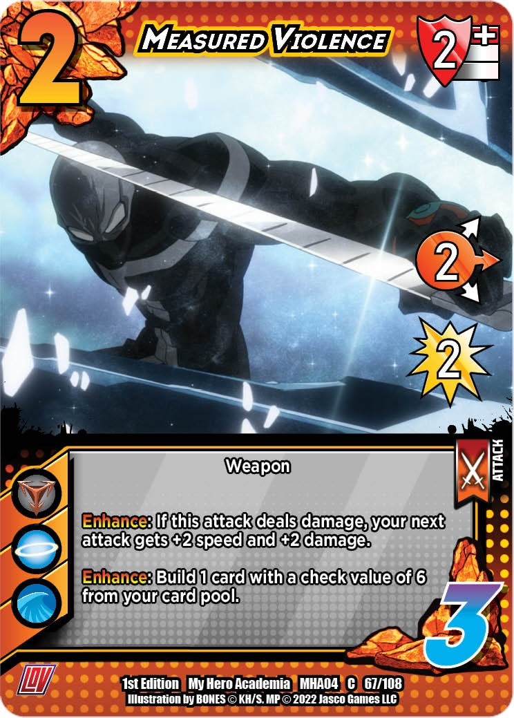 Measured Violence [League of Villains] | Cracking-Singles