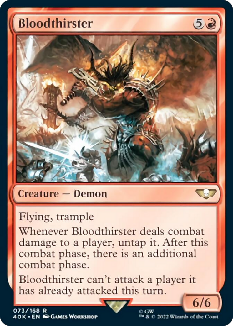 Bloodthirster [Universes Beyond: Warhammer 40,000] | Cracking-Singles