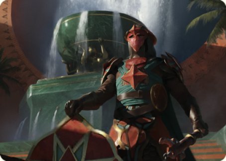 Tomakul Honor Guard Art Card [The Brothers' War Art Series] | Cracking-Singles