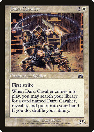 Daru Cavalier [Onslaught] | Cracking-Singles