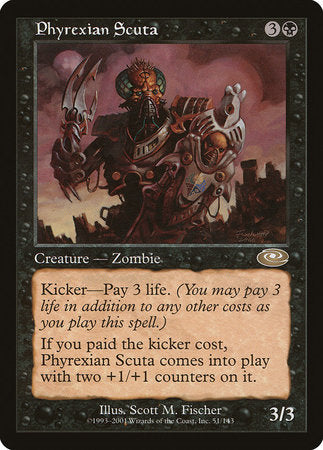Phyrexian Scuta [Planeshift] | Cracking-Singles