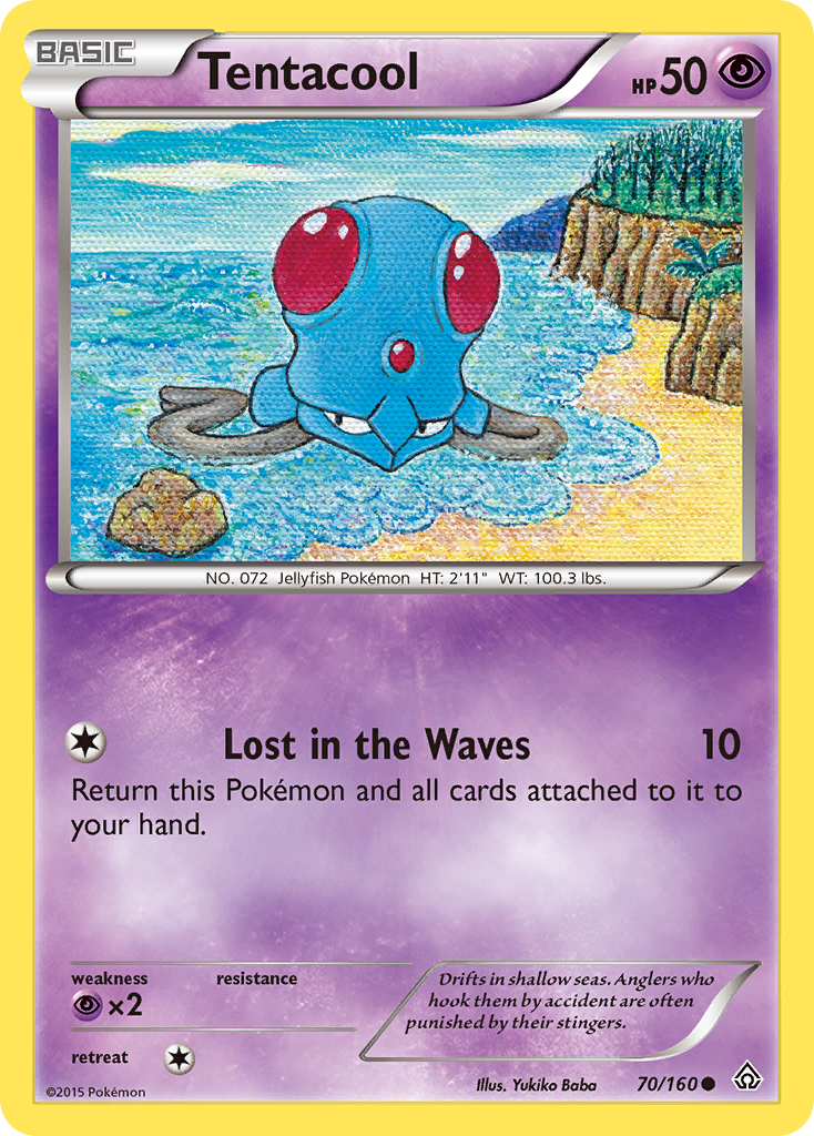 Tentacool (70/160) [XY: Primal Clash] | Cracking-Singles