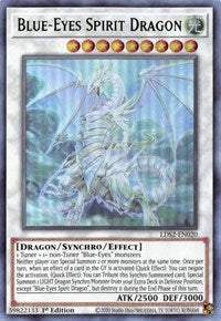 Blue-Eyes Spirit Dragon (Green) [LDS2-EN020] Ultra Rare | Cracking-Singles