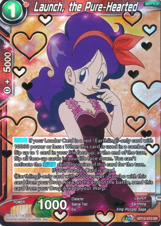 Launch, the Pure-Hearted [BT12-013] | Cracking-Singles