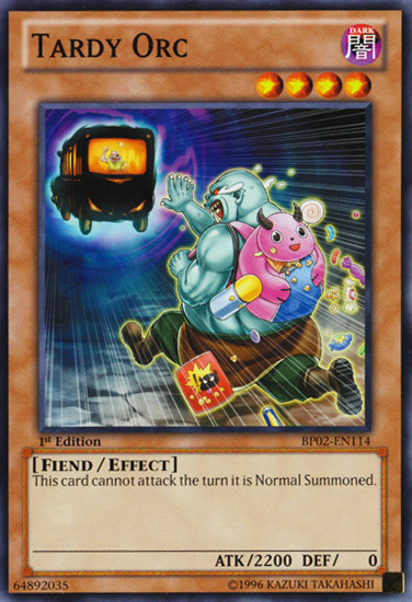 Tardy Orc [BP02-EN114] Common | Cracking-Singles