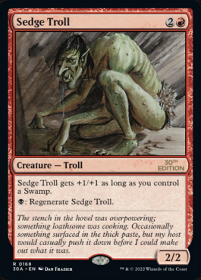 Sedge Troll [30th Anniversary Edition] | Cracking-Singles