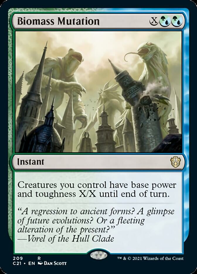Biomass Mutation [Commander 2021] | Cracking-Singles