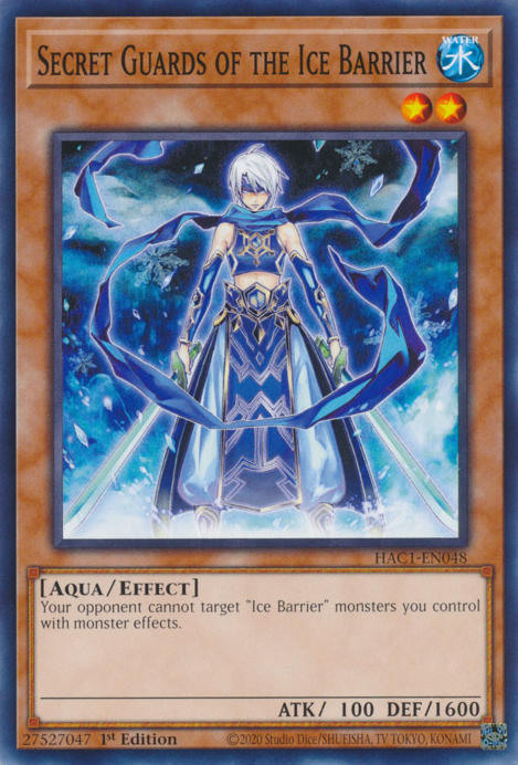 Secret Guards of the Ice Barrier [HAC1-EN048] Common | Cracking-Singles