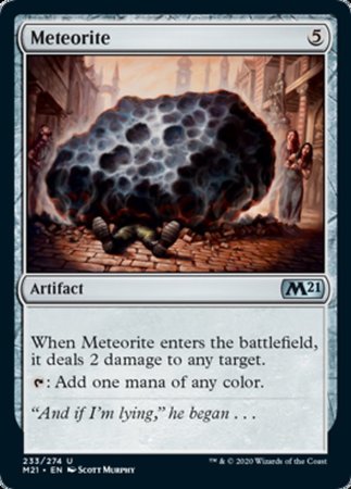 Meteorite [Core Set 2021] | Cracking-Singles