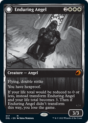 Enduring Angel // Angelic Enforcer [Innistrad: Double Feature] | Cracking-Singles