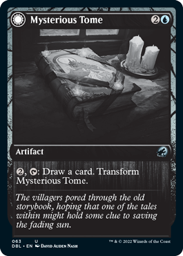 Mysterious Tome // Chilling Chronicle [Innistrad: Double Feature] | Cracking-Singles