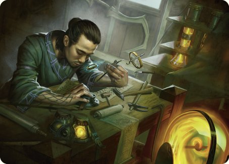 Renowned Weaponsmith Art Card [Commander Masters Art Series] | Cracking-Singles