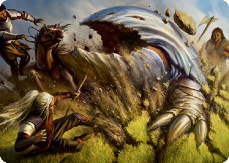 Bulette Art Card [Dungeons & Dragons: Adventures in the Forgotten Realms Art Series] | Cracking-Singles