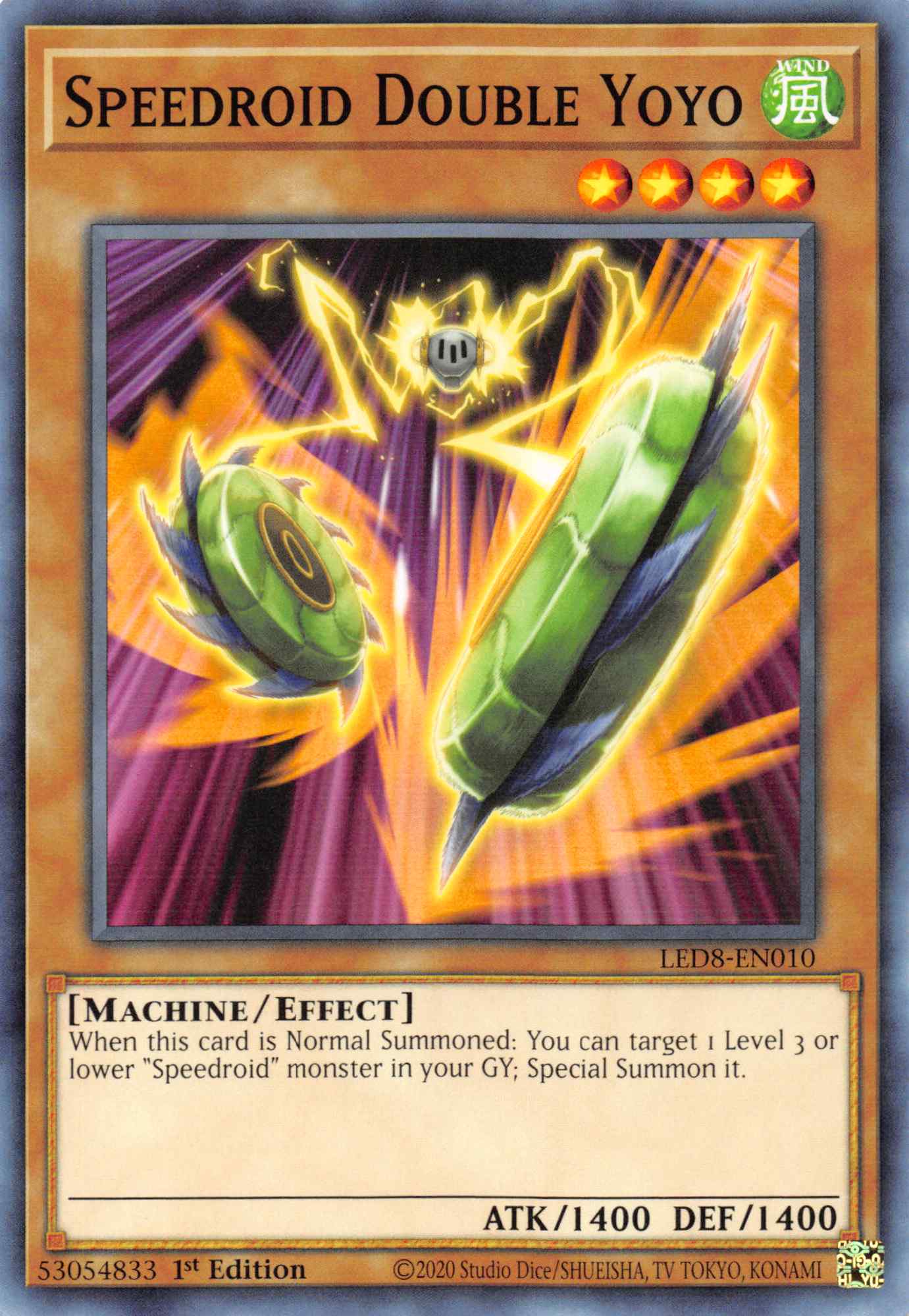 Speedroid Double Yoyo [LED8-EN010] Common | Cracking-Singles