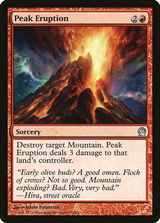 Peak Eruption [Theros] | Cracking-Singles