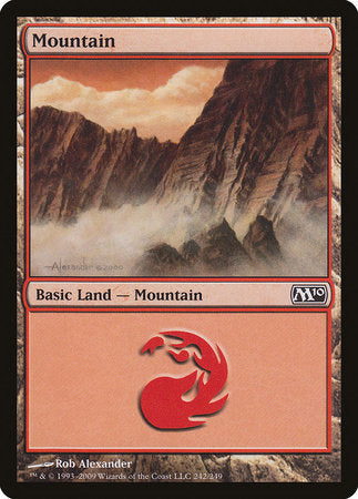 Mountain (242) [Magic 2010] | Cracking-Singles