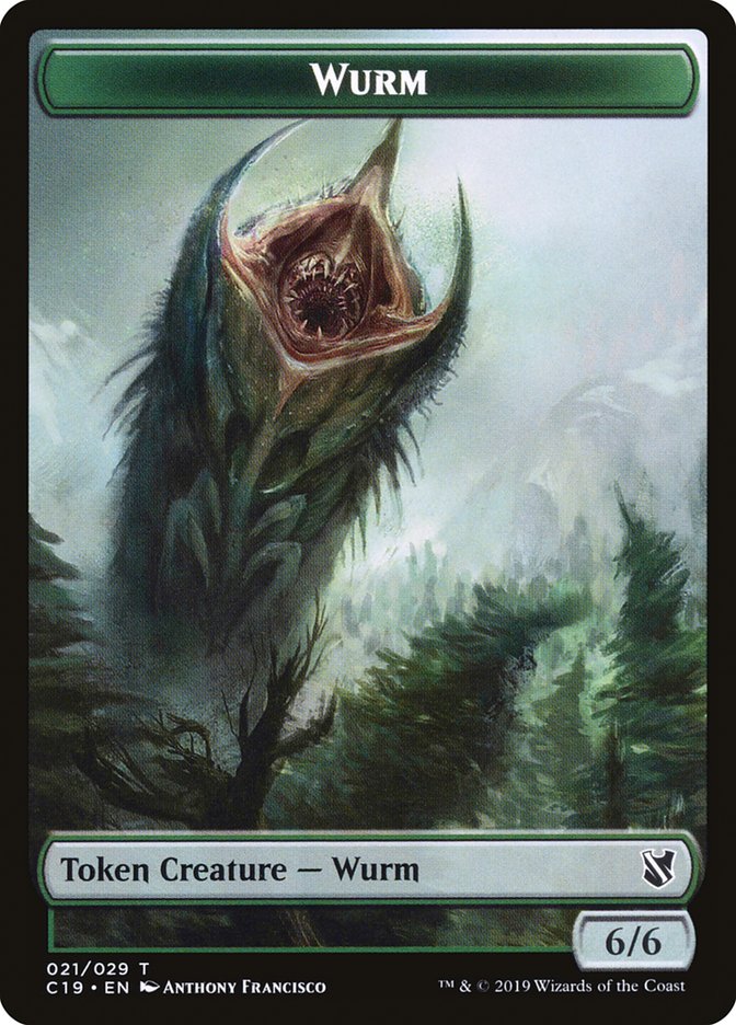 Wurm [Commander 2019 Tokens] | Cracking-Singles