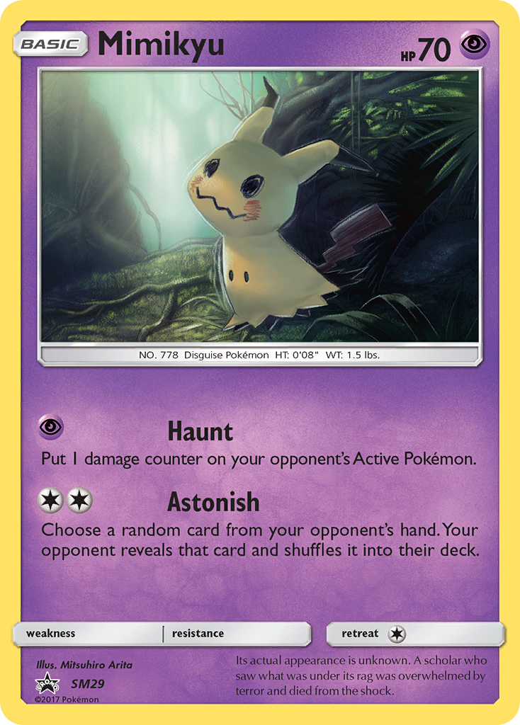 Mimikyu (SM29) [Sun & Moon: Black Star Promos] | Cracking-Singles