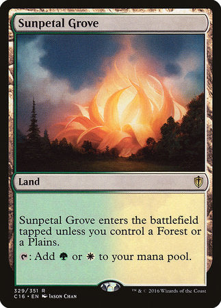 Sunpetal Grove [Commander 2016] | Cracking-Singles