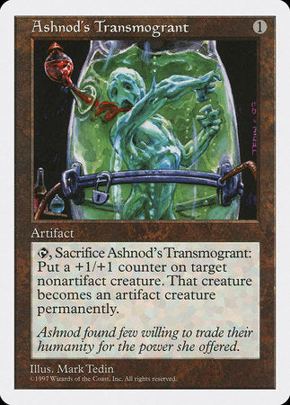 Ashnod's Transmogrant [Fifth Edition] | Cracking-Singles