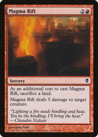 Magma Rift [Zendikar] | Cracking-Singles