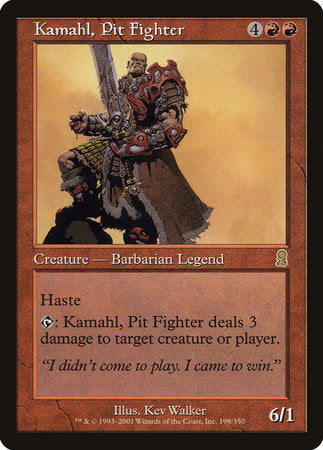 Kamahl, Pit Fighter [Odyssey] | Cracking-Singles