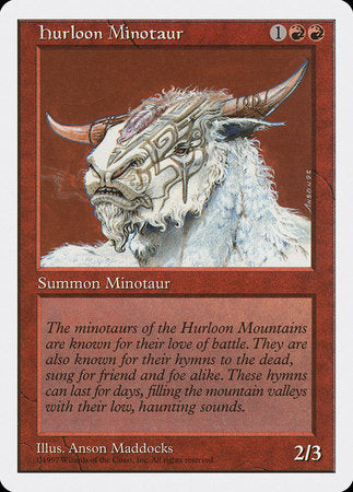 Hurloon Minotaur [Fifth Edition] | Cracking-Singles