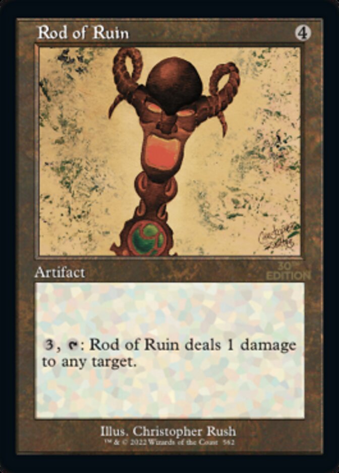 Rod of Ruin (Retro) [30th Anniversary Edition] | Cracking-Singles