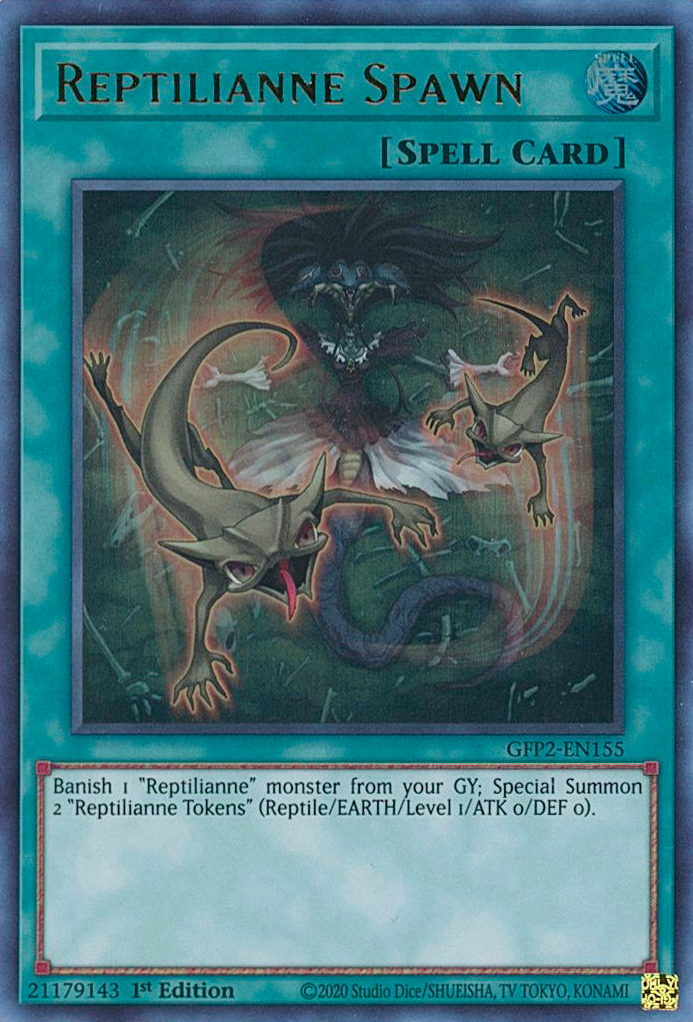 Reptilianne Spawn [GFP2-EN155] Ultra Rare | Cracking-Singles